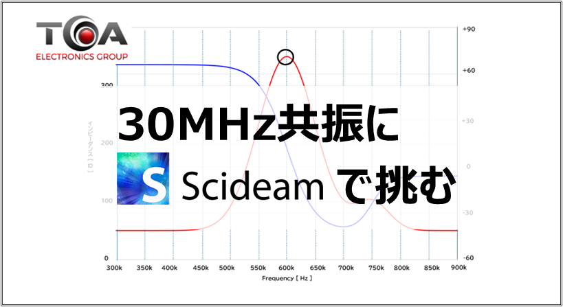 「Scideam」を使った30MHz超<br>共振インバータへの挑戦<br>~共振初心者による闘いの記録~
